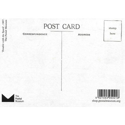 'Trouble with the Spark', 1907 - The Postal Museum