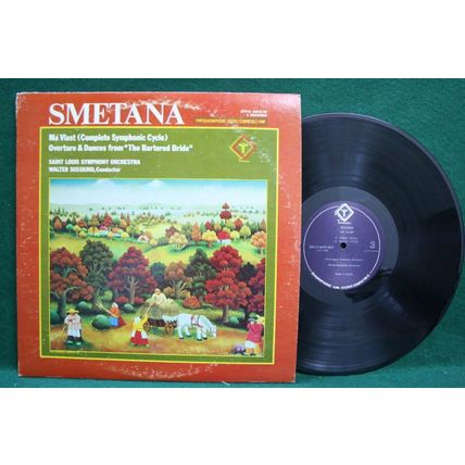 Susskind - Smetana: Ma Vlast /Bartered Bride - 2 LP Quad - QTV-S 34619 - EX-