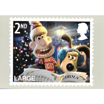 Great Britain SG 3128/34 & MS3135 PHQ: Christmas with Wallace and Gromit