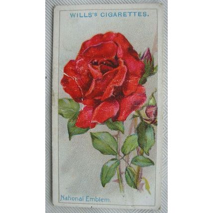 1926 Wills Roses No. 44 National Emblem