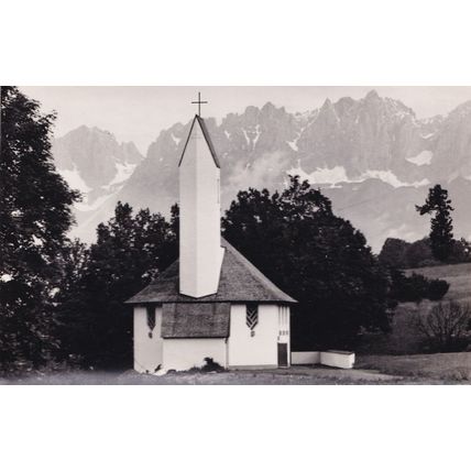 Evang Christuskirche Kitzschel Real Photo Austria Postcard