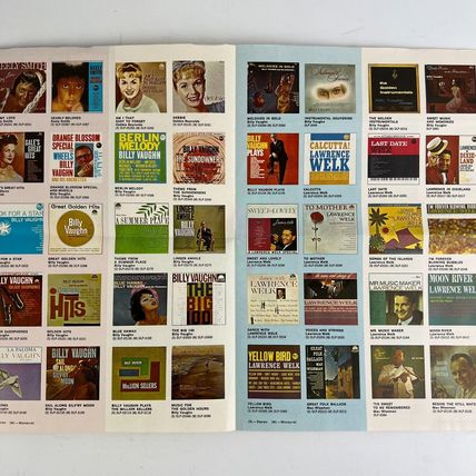 DOT Records 100 Best Selling Albums - Greatest Talent On Record Brochure 1960s