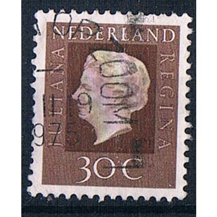 Netherlands 1969 SG1069b ne126 Queen Juliana 30c Used Stamp