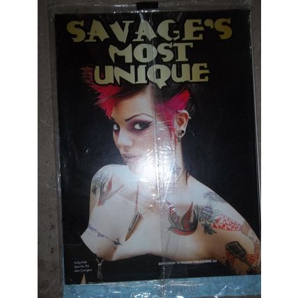 Tattoo Savage Magazine #96 2008 Kelly Kills John Covington Paisano