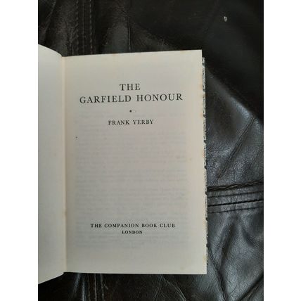 The Garfield Honor [Hardcover] Yerby, Frank