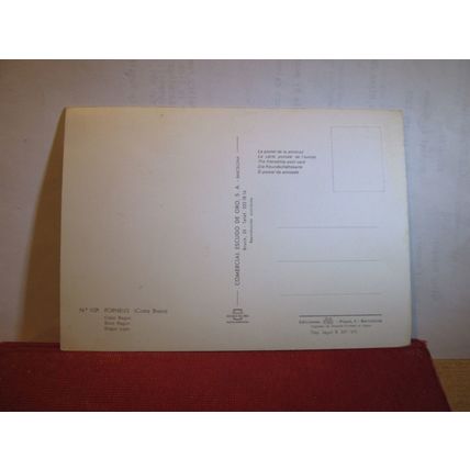 BAGUR CAPE, FORNELLS, COSTA BRAVA, SPAIN unused postcard =