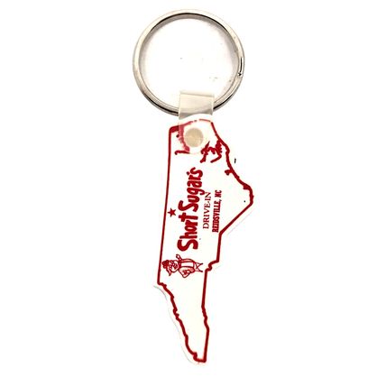 Short Sugar's Drive-In Advertising Keychain Charm Fob Bag Luggage