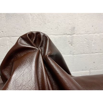 Italian Full Whole Leather Cow Hide Colour Antique Rust, 48 sq ft per hide