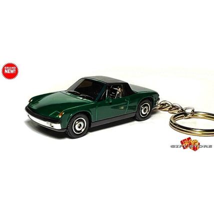 RARE KEYCHAIN GREEN PORSCHE 914/6 CUSTOM Ltd EDITION GREAT GIFT NOVELTY