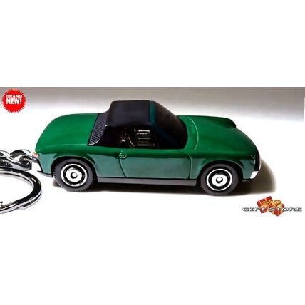 RARE KEYCHAIN GREEN PORSCHE 914/6 CUSTOM Ltd EDITION GREAT GIFT NOVELTY