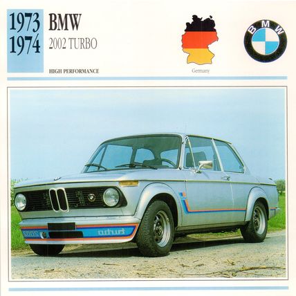 Collectors Club Classic Cars. BMW 2002 Turbo