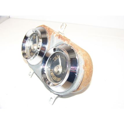 1955 DESOTO SPORTSMAN OIL PRESSURE & TEMERATURE GAUGES OEM
