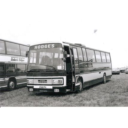 Black & White Photograph of Hodge’s Coaches (Sandhurst) Ltd. - 2568 PH