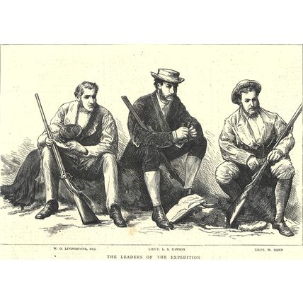 SEARCH FOR DR. LIVINGSTONE 1872 Abydos London Docks VICTORIAN ENGRAVINGS