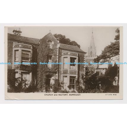 C014695 Burrough. Church and Rectory. RP