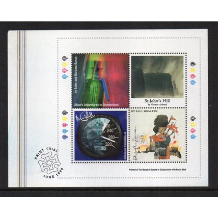 1998 - House of Questa Print Trial, Souvenir Sheet, MNH