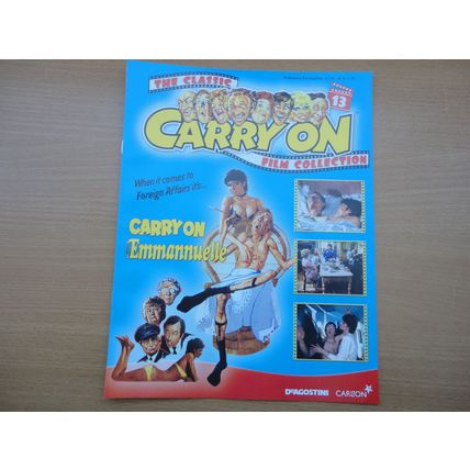 Carry On Emmannuelle Magazine & DVD The Classic Film Collection Issue 13 2004