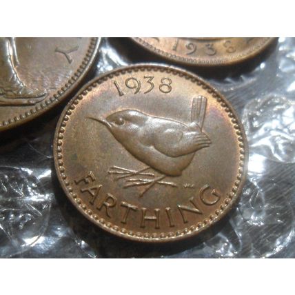 1938 George VI coins.