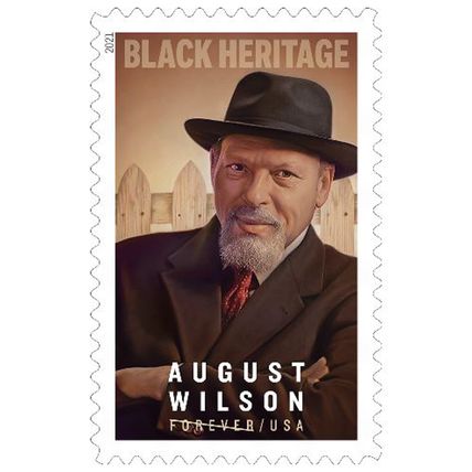 August Wilson Playwright Sheet 20 Current Rate Postage Stamps Scott 5555