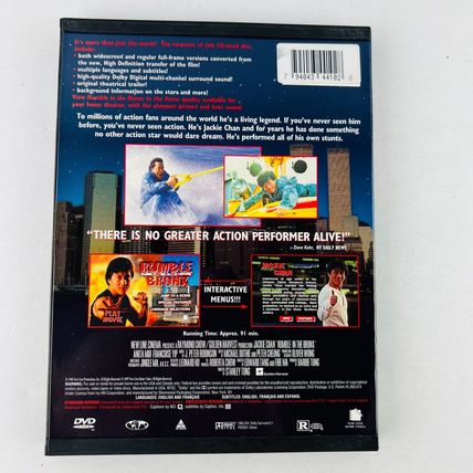 Rumble in the Bronx DVD Jackie Chan, Anita Mui