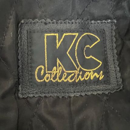KC Collections Biker Leather Moto Motorcycle Jacket