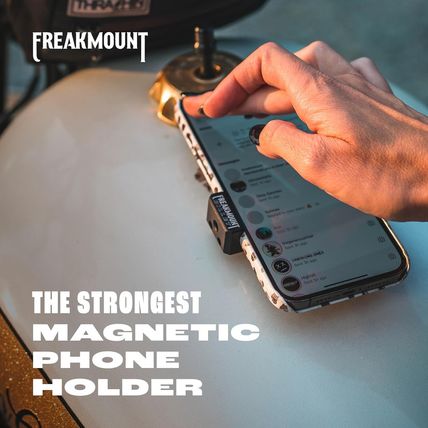 FREAKMOUNT Magnetic Motorcycle Phone Mount - Compatible with Harley Davidson - P