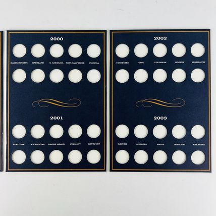 United States Commemorative Statehood Quarters Collectors Album 1999-2003 Vol 1