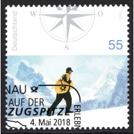 GERMANY 2005: MAIL DELIVERY - WINTER - 55c USED (G18)