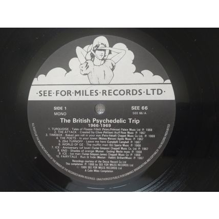 VARIOUS ARTISTS – THE BRITISH PSYCHEDELIC TRIP 1966 – 1969 - 12" ALBUM