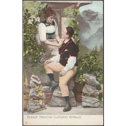 Berner Trachten - Costumes Bernois, c.1905-10 - Künzli-Tobler AK