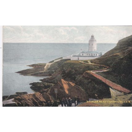 EC960 DOUGLAS HEAD LIGHTHOUSE. PRINTED POSTCARD