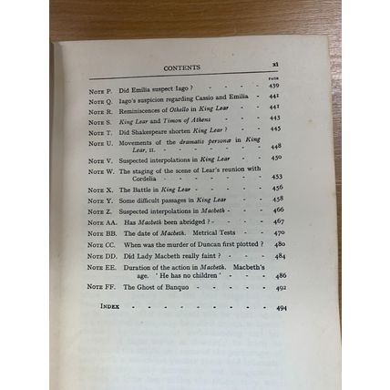 1951 "SHAKESPEAREAN TRAGEDY" LECTURES ON SHAKESPEARE LARGE HARDBACK BOOK (P4)