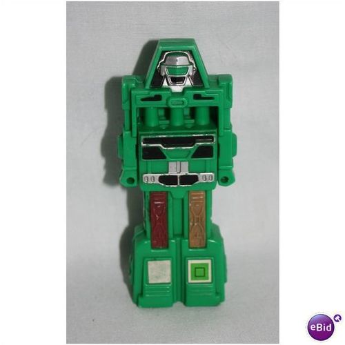 1980s Tootsie Toy GoBots Green GoBot