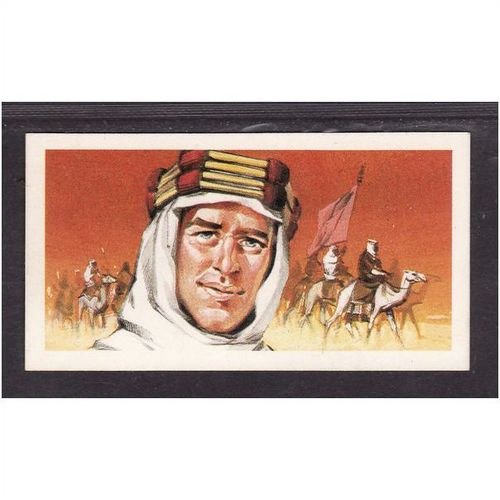 Brooke Bond Tea Card, Famous People, no.37 T.E. Lawrence