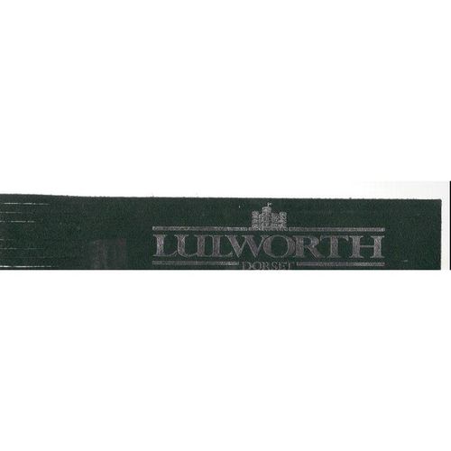 LULWORTH cove, Dorset . Leather Bookmark.. =