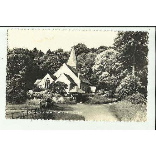 Sussex FINDON Church Postcard by Norman (D 14068)