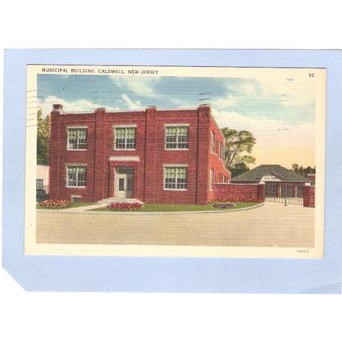 New Jersey Caldwell Municipal Building~776