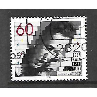 GERMANY 1985 60pf EGON KISCH SG 2090 FINE USED
