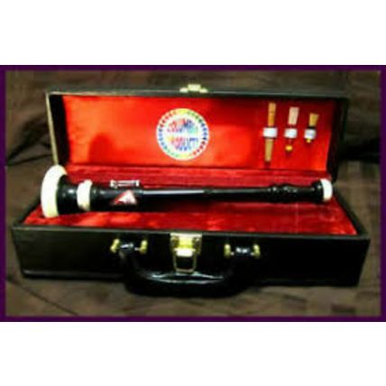 CP Brand New BOMBARD OBOE Rosewood Black Flute Chanter With Hard Carry Box