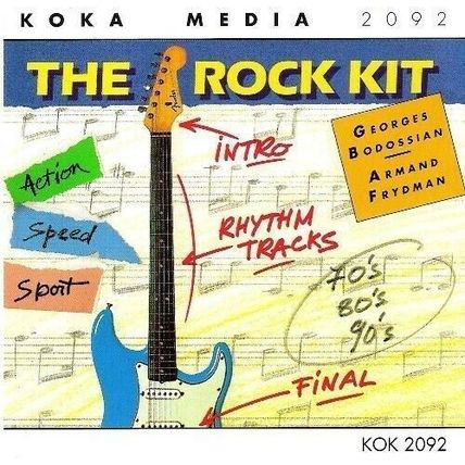 The Rock Kit-Koca Media Kok 2092 Media CD Georges Bodossian RARE TRACKS free sh