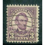 Used 635 3c Abraham Lincoln Barely Clears A15525