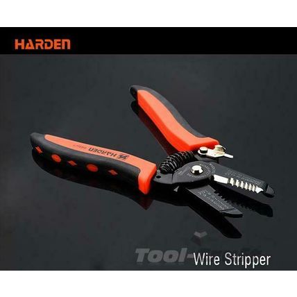 HARDEN wire cable stripper 175 mm, cable cutter up to 8mm, 0.6-2.6 mm