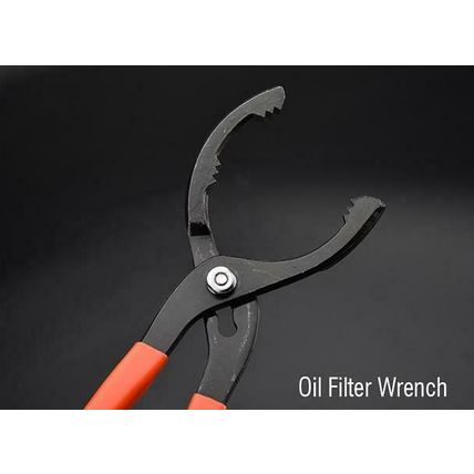 HARDEN oil filter wrench, serrated jaws, 300mm long (HAR 670312)