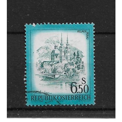 Austria.SG1684a 6s 50 Villach,Carinthia.Fine Used.Aug22