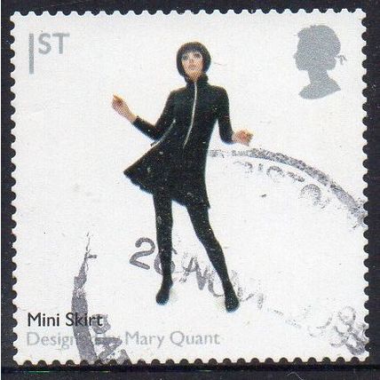 GB 2009 British Design Classics (3rd Series) - Mini Skirt 1st s/a Used