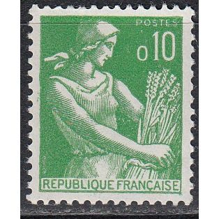 France 1960 Michel 1275 Neuf ** Cote (2008) 0.65 € Moissonneuse