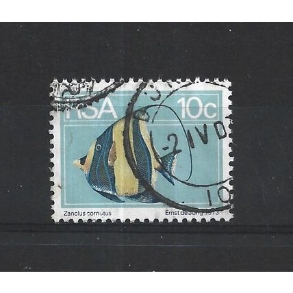 SouthAfrica.SG356 10c Moorish Idol.Fine Used.Sep25m