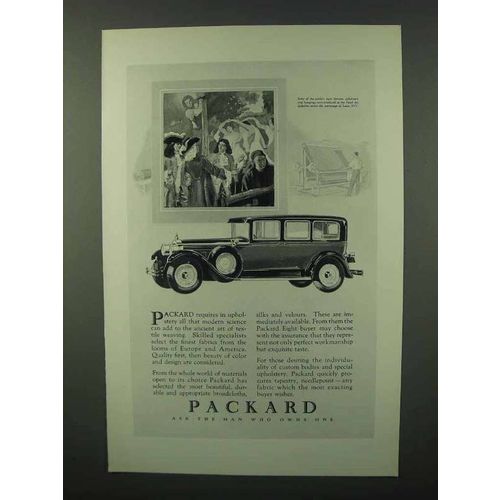 1927 Packard Cars Ad - NICE!