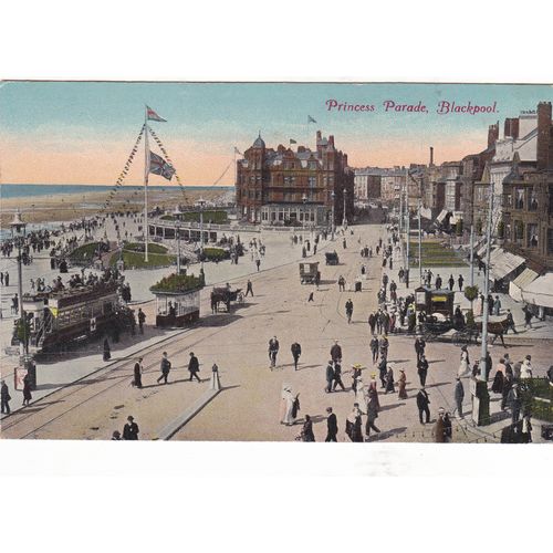 Princess Parade Blackpool Lancashire Postcard (LAN76017)