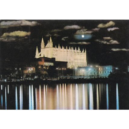 Palma de Mallorca Catedral Spain Postcard posted VGC